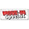 Signmission MOVE-IN-SPECIAL BANNER SIGN apartment rental rent storage free rent home house B-Move-In-Special - alternate 1